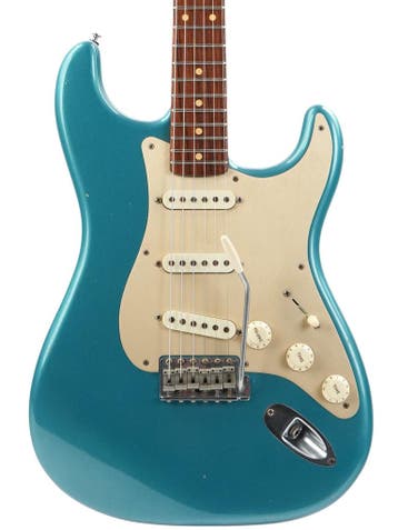 Fender Custom Shop 50s Stratocaster Journeyman Ocean Tur..., Ophalen of Verzenden, Zo goed als nieuw, Solid body, Fender