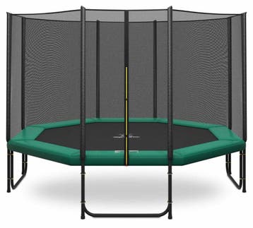 Magic Circle Pro Trampoline 480 cm Groen met veiligheidsnet, Ophalen of Verzenden, Nieuw