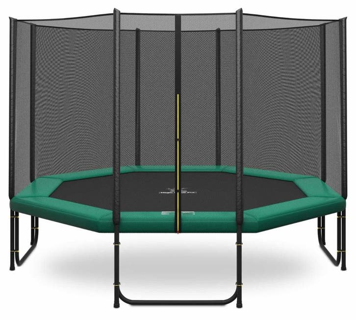 Magic Circle Pro Trampoline 480 cm Groen met veiligheidsnet, Kinderen en Baby's, Speelgoed | Buiten | Trampolines, Nieuw, Ophalen of Verzenden