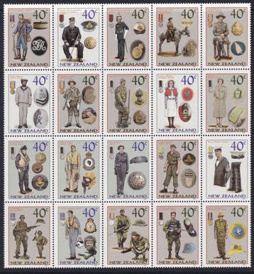 Nieuw Zeeland - 2003 - Uniformen - Postfris, Postzegels en Munten, Postzegels | Oceanië, Verzenden, Postfris
