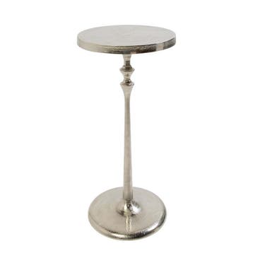 Tafel Rond zilver h50 d22cm, Verzenden, Nieuw