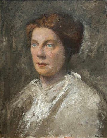 Barend Brouwer (1872 - 1936) - Dames portret
