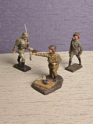 Lineol - Militaire miniatuur beeldjes - German Soldiers -, Nieuw