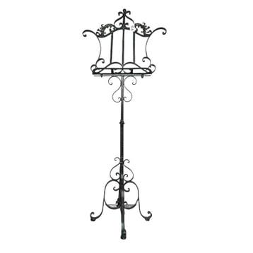 A BROWN IRON MUSIC STAND (Beeldjes - Decoratie, Interieur), Verzenden, Nieuw