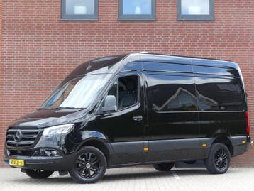 Zakelijke Lease |  Mercedes-Benz Sprinter 319 CDI V6 3500KG, Automaat, Gebruikt, Euro 6, Zwart