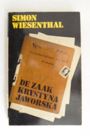 De zaak Krystyna Jaworska - Wiesenthal, Boeken, Verzenden, Gelezen