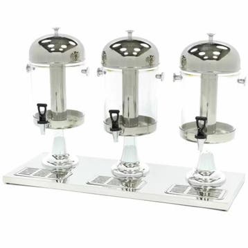 Drankendispenser | RVS | 3x 8L | Passief Koelbaar |, Verzenden, Nieuw in verpakking