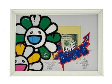 Mike Graman (1977) - Murakami x Tukashi Love 2 - Dollar art