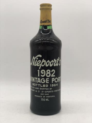 1 x 75cl Niepoort 1982 Vintage Port (Douro, rood), Ophalen of Verzenden, Nieuw, Overige gebieden, Port