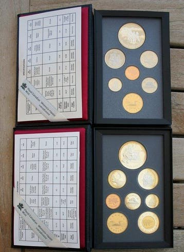 Canada. Proof Set 1992 and 1997