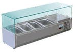 Opzetkoelvitrine 5x 1/4 GN Saro, Verzenden, Nieuw in verpakking