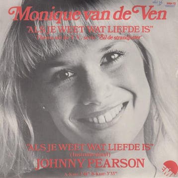 vinyl single 7 inch - Monique van de Ven - Johnny Pearson..., Verzenden, Zo goed als nieuw, 7 inch, Pop