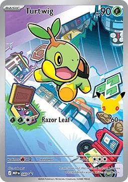Pokémon TCG - Turtwig - MEP Black Star Promos - 040, Verzenden, Zo goed als nieuw