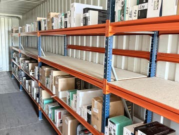 stelling, gebruikte stelling, magazijnstelling, stellingkast, Verzenden