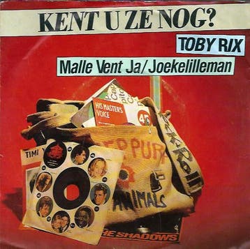 vinyl single 7 inch - Toby Rix - Malle Vent Ja / Joekelil..., Verzenden, Zo goed als nieuw, 7 inch, Nederlandstalig