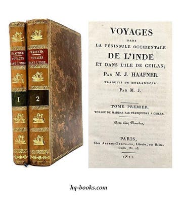 Haafner - Voyages dans la Péninsule Occidentale de lInde -