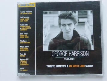 George Harrison - Tribute, interview & my sweet Lord tabbed, Cd's en Dvd's, Ophalen of Verzenden, Zo goed als nieuw