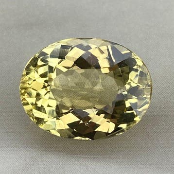 Zonder minimumprijs Gele beryl (Heliodor) - 5.90 ct -, Nieuw