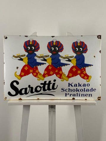 SAROTTI - Reclamebord - 60x40cm - Gemaakt van dikke