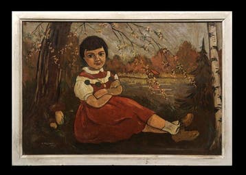 European School (c. 1950) - The Red Dress