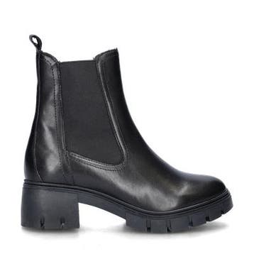 Nelson chelseaboots voor dames in het Zwart, Verzenden, Zwart, Lage of Enkellaarzen, Nieuw