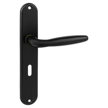 Deurklink / deurkruk -zwart - zonder slot - 56 mm - voor, Doe-het-zelf en Verbouw, Deuren en Horren, Verzenden, Nieuw
