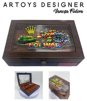 Vanessa Fodera (1981) - TIME IS MONEY - LUXURY WATCH BOX