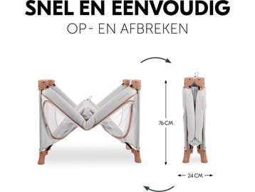Hauck Dream N Play Plus - Campingbedje - Grote doorgang -, Verzenden, Nieuw