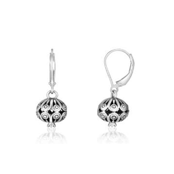 Oorbellen granaatappels - zilver van de Israëlische ontw..., Nieuw