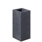 Plantenbak Fiberclay 28x28x60 cm Antraciet, Tuin en Terras, Bloembakken en Plantenbakken, Verzenden, Nieuw