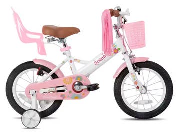 Huffy Disney Frozen 16 inch meisjesfiets 5-7 jaar oud stabilisatoren