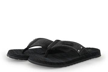 Skechers Slippers in maat 43 Zwart, Slippers, Verzenden, Zwart, Zo goed als nieuw