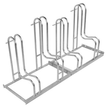 Fietsenrek 1400x710x465 mm voor 4 Fietsen Hoge Beugel, Verzenden