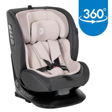 Lorelli Monza Beige 40-150 cm 360° i-Size Autostoel, Verzenden, Nieuw, 15 t/m 36 kg, Isofix