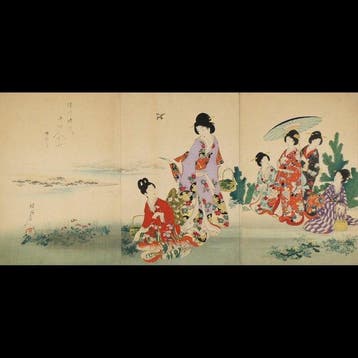 Ysh Chikanobu /  (1838–1912) Tokugawa Jidai Kifujin no
