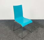 Kantinestoel Van der Sluis - Turquoise (B), Huis en Inrichting, Stoelen, Ophalen of Verzenden, Gebruikt, Blauw