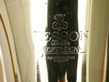 Euphonium Besson BE967-1 Sovereign gecompenseerd, Ophalen of Verzenden, Gebruikt