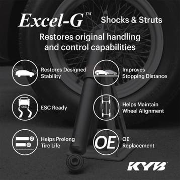 KYB Shocks & Struts Excel-G Front TOYOTA 4-Runner 2003-09, Ophalen of Verzenden, Nieuw