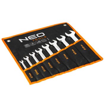 Steek/steeksleutelset 6-22mm, 8dlg, Verzenden, Nieuw