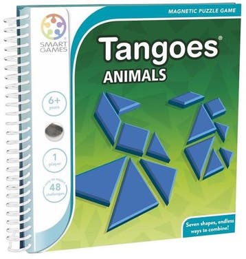 Magnetic Travel Tangoes - Animals | Smart Games - Puzzels, Verzenden, Nieuw