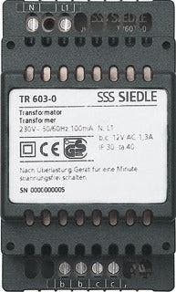 Siedle TR Universele Voedingseenheid 12V 1.3A | 200035160-00, Verzenden, Nieuw, Overige typen
