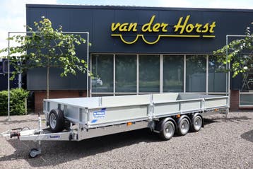 Ifor Williams LM plateauwagen 3-asser tridem ZEER STERK, Nieuw
