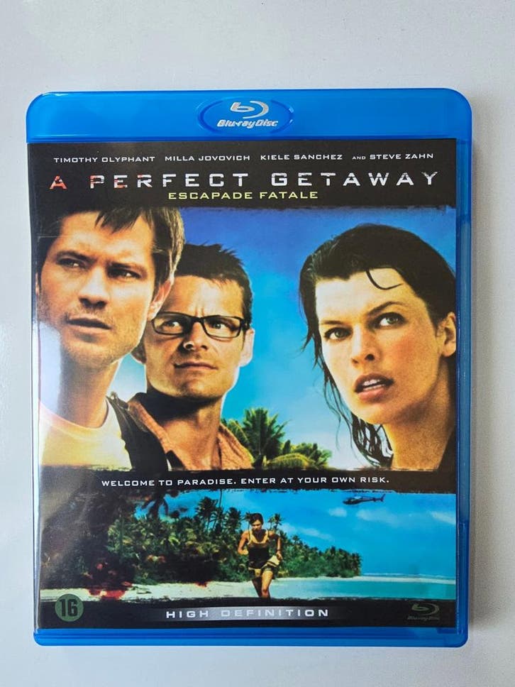 A PERFECT GETAWAY (BLURAY), Cd's en Dvd's, Blu-ray, Gebruikt, Verzenden
