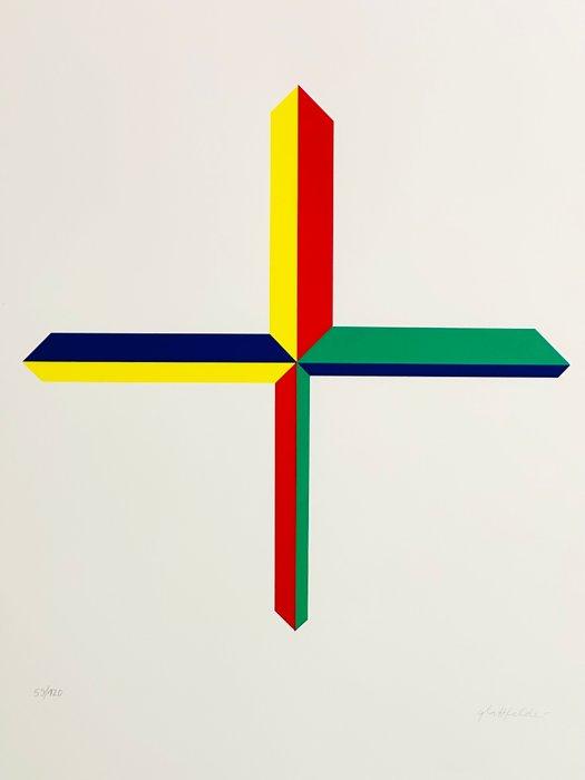 Hans Jörg Glattfelder (1939) - Delfter Kreuz,, Antiek en Kunst, Antiek | Overige Antiek