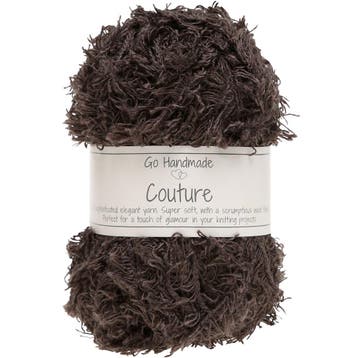 Go Handmade Couture - 17405 Dark Brown - Harig Pluchegaren, Ophalen of Verzenden, Nieuw