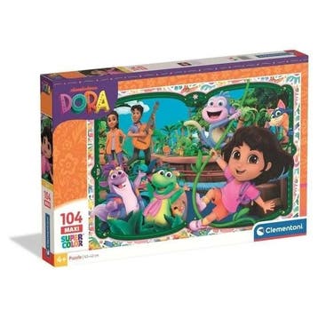 CLEMENTONI - 104 stuks Maxi - Dora (puzzel, bordspellen), Verzenden, Nieuw