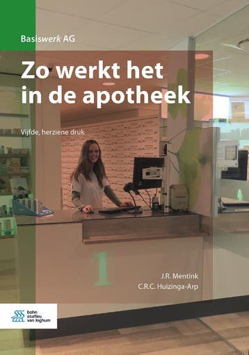 Zo werkt het in de apotheek 9789036824828, Verzenden, Zo goed als nieuw