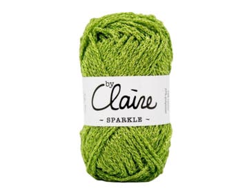 byClaire Sparkle 008 Summertime Green, Ophalen of Verzenden, Nieuw, Breien of Haken, Wol of Garen