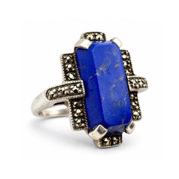 Zilver - Ring - Art Deco-herleving
