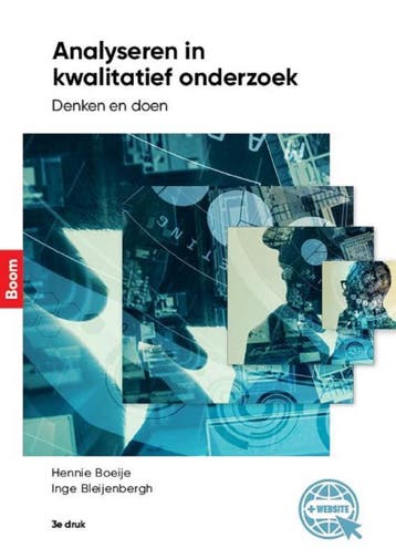 Analyseren in kwalitatief onderzoek 9789024425945, Boeken, Verzenden, Zo goed als nieuw, Inge Bleijenbergh